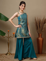 Girls Regular Gotta Patti Kurta with Palazzos