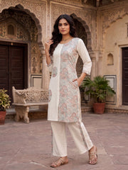 Printed Tunic with Palazzos
