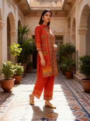 Embellished Tunic with Trousers