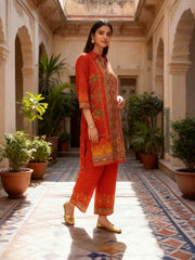 Embellished Tunic with Trousers