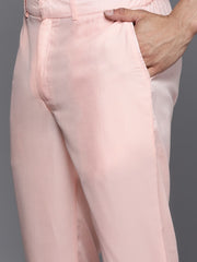 Men Ethnic Motifs Embroidered Regular Chikankari Kurta With Trousers