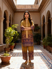 Printed Tunic with Trousers