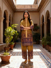Printed Tunic with Trousers