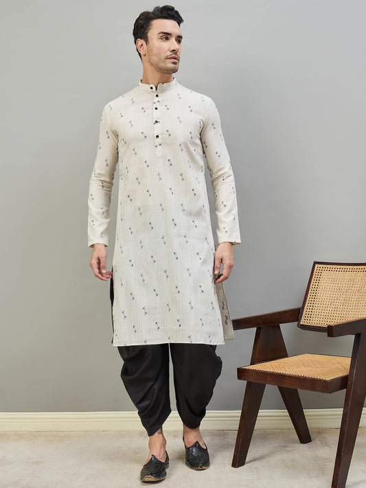Men Geometric Printed Kurta