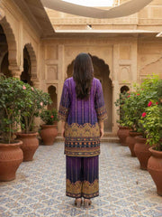 Printed Tunic with Palazzos