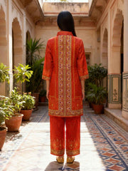 Embellished Tunic with Trousers