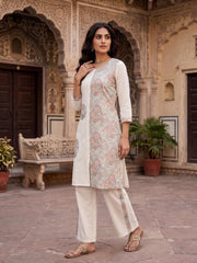 Printed Tunic with Palazzos