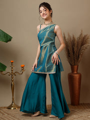 Girls Regular Gotta Patti Kurta with Palazzos