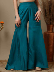 Girls Regular Gotta Patti Kurta with Palazzos