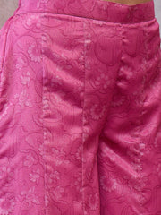 Women Ethnic Motifs Embroidered Regular Thread Work Kurta with Palazzos & With Dupatta