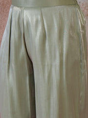 Women Floral Thread Embroidered Kurta & Palazzo with Dupatta