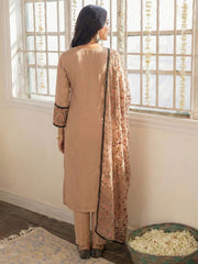 Brown Embroidered Casual & Festive Pant Style Suit