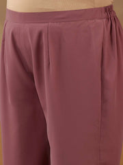Women Ethnic Motifs Embroidered Regular Thread Work Kurta with Palazzos & With Dupatta