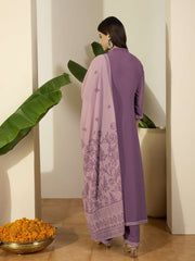 Women Floral Printed Anarkali Kurta with Palazzos & Dupatta