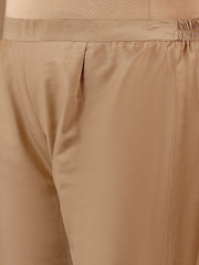 Plus Size Abstract Printed & Embroidered Kurta With Trousers & Dupatta