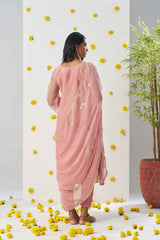 Pink Crush Mehndi Readymade Salwar Kameez
