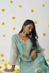 Artistic Crush Firozi Trendy Salwar Kameez