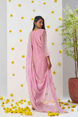 Outstanding Rose Pink Designer Salwar Kameez