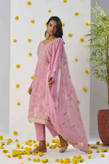 Outstanding Rose Pink Designer Salwar Kameez