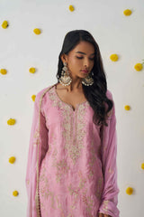 Outstanding Rose Pink Designer Salwar Kameez