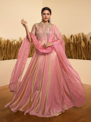Women Embroidered Thread Work Anarkali Kurta