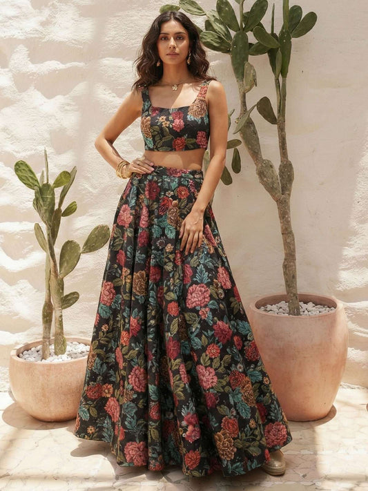 Ready to Wear Lehenga & Blouse With Dupatta