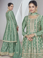 Stunning Embroidered Ceremonial Salwar Suit