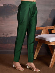 Women Ethnic Motifs Embroidered Kurta with Trouser & Dupatta