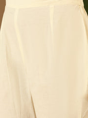 Embroidered Kurta With Trouser & Dupatta