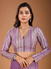 Embroidered Saree with Blouse