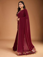 Woven Design Saree