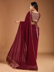Woven Design Saree