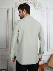 Button Detail Short Kurta