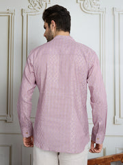 Woven Design Short Kurta