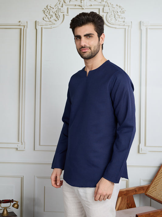 Round Neck Short Kurta