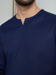 Round Neck Short Kurta