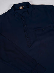 Men Mandarin Collar Short Kurta