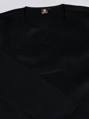 Men Sweetheart Neck Short Kurta