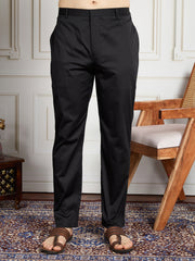 Men Paisley Printed Straight Kurta & Trousers Kurta Sets