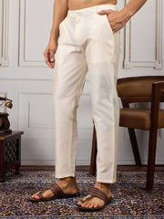 Men Solid Kurta with Pyjama & Nehru jacket