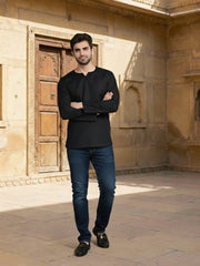 Round Neck Above Knee Straight Kurta