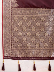 Woven Design Saree With Blouse