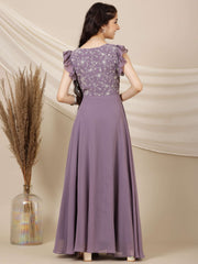 Embroidered Maxi Ethnic Dresses