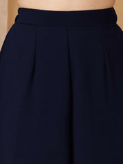 Girls Ethnic Motifs Embroidered A-Line Kurta with Palazzos