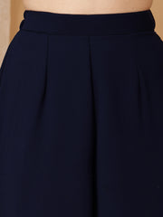 Girls Ethnic Motifs Embroidered A-Line Kurta with Palazzos