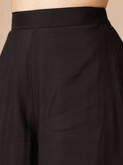 Girls Floral Regular Sequinned Kurta with Palazzos