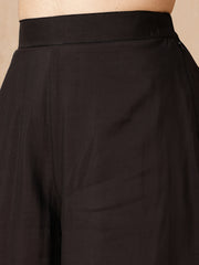 Girls Floral Regular Sequinned Kurta with Palazzos