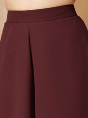 Girls Floral Embroidered Regular Thread Work Kurta with Palazzos