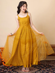 Girls A-Line Ethnic Dress