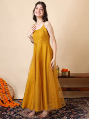 Girls A-Line Ethnic Dress